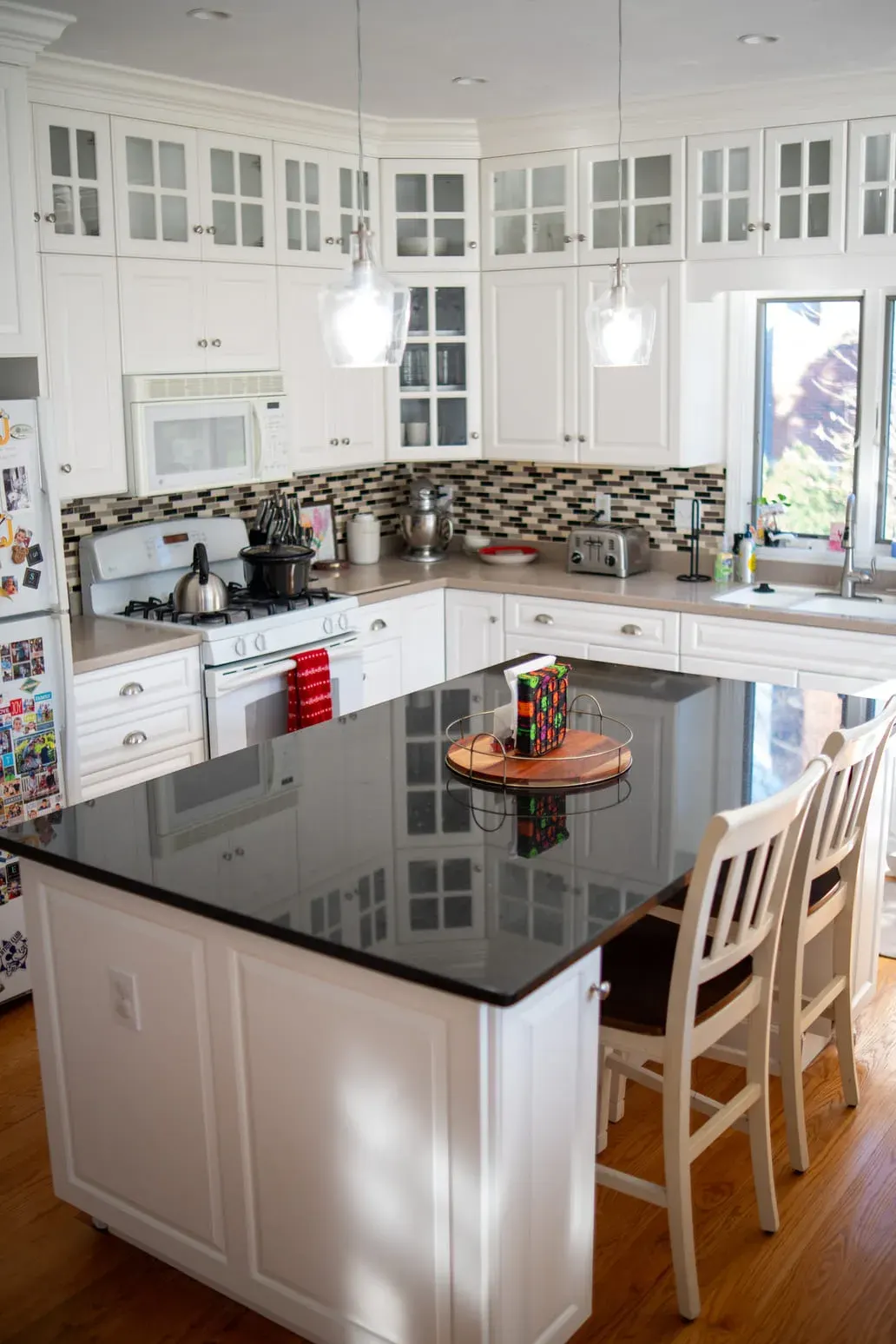 Clean, bright kitchen ready for move-in day